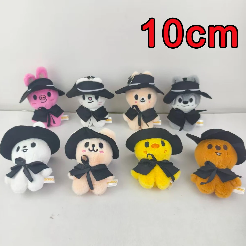 

Плюшевый брелок-игрушка KPOP Skzoo: Корейский кулон-брелок для фанатов, коллекционный подарок с Феликсом, Хёнджином, Джисунгом. Плюшевые мультяшные персонажи.