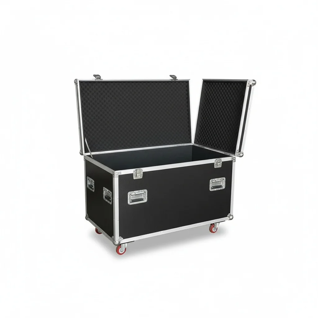 

Алюминиевый кейс для транспортировки, 80x40x40 см, жесткий кейс-тележка из ABS-пластика, ударопрочный кейс для хранения оборудования с пенопластом EVA, сверхпрочный защитный кейс