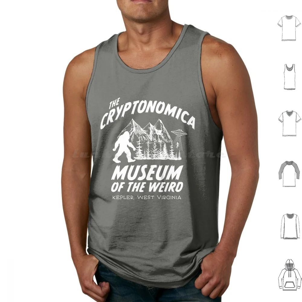 Cryptonomica Tank Tops Print Cotton Adventure Zone Dnd Amnesty Bigfoot Cryptid