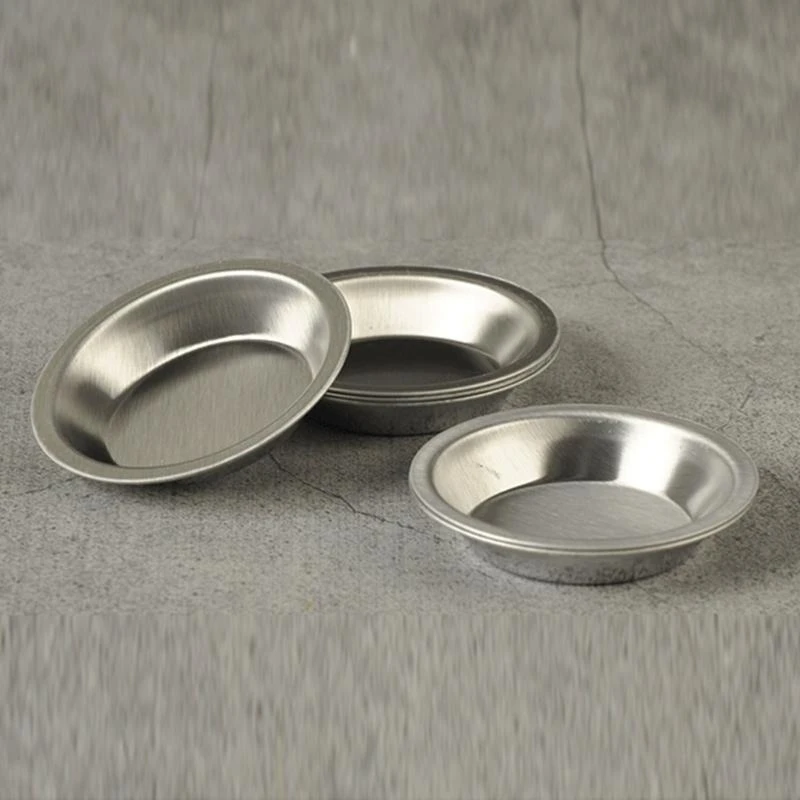  6 Pcs Mixing Palette Tray Small Round Paint Tray for Mixing Various Pigments