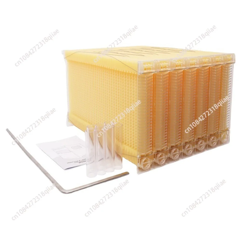 Self-Flowing Bee Nest Plastic Base of Honeycomb Cell Honeycomb Frame