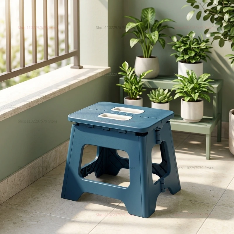 Outdoor Picnic Camping Fishing Stool, Portable Bench, Train Chair, Folding Chair Simple Thickened Folding Stool, Mini Portable view 3