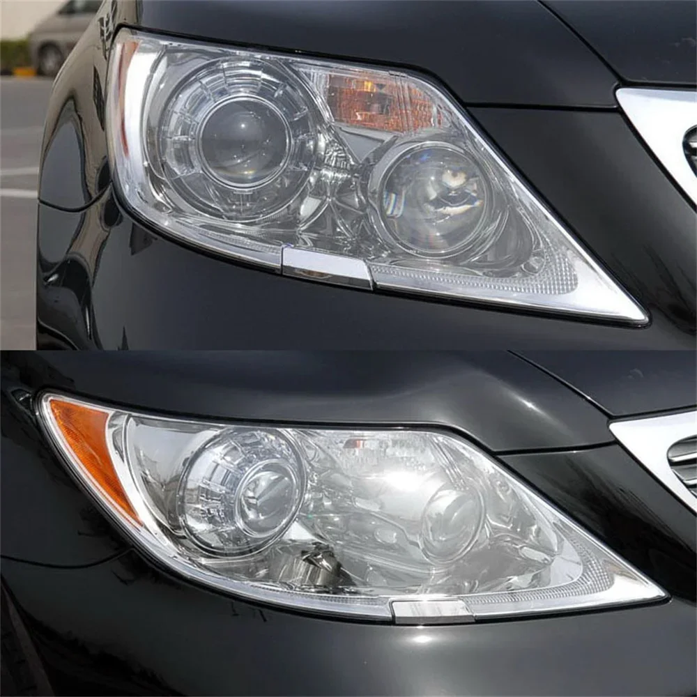 HTTCY For Lexus LS460 LS600 2006 2007 2008 2009 2010 2011 Headlight Shell Lamp Shade Transparent Cover Headlight Glass Headlamp