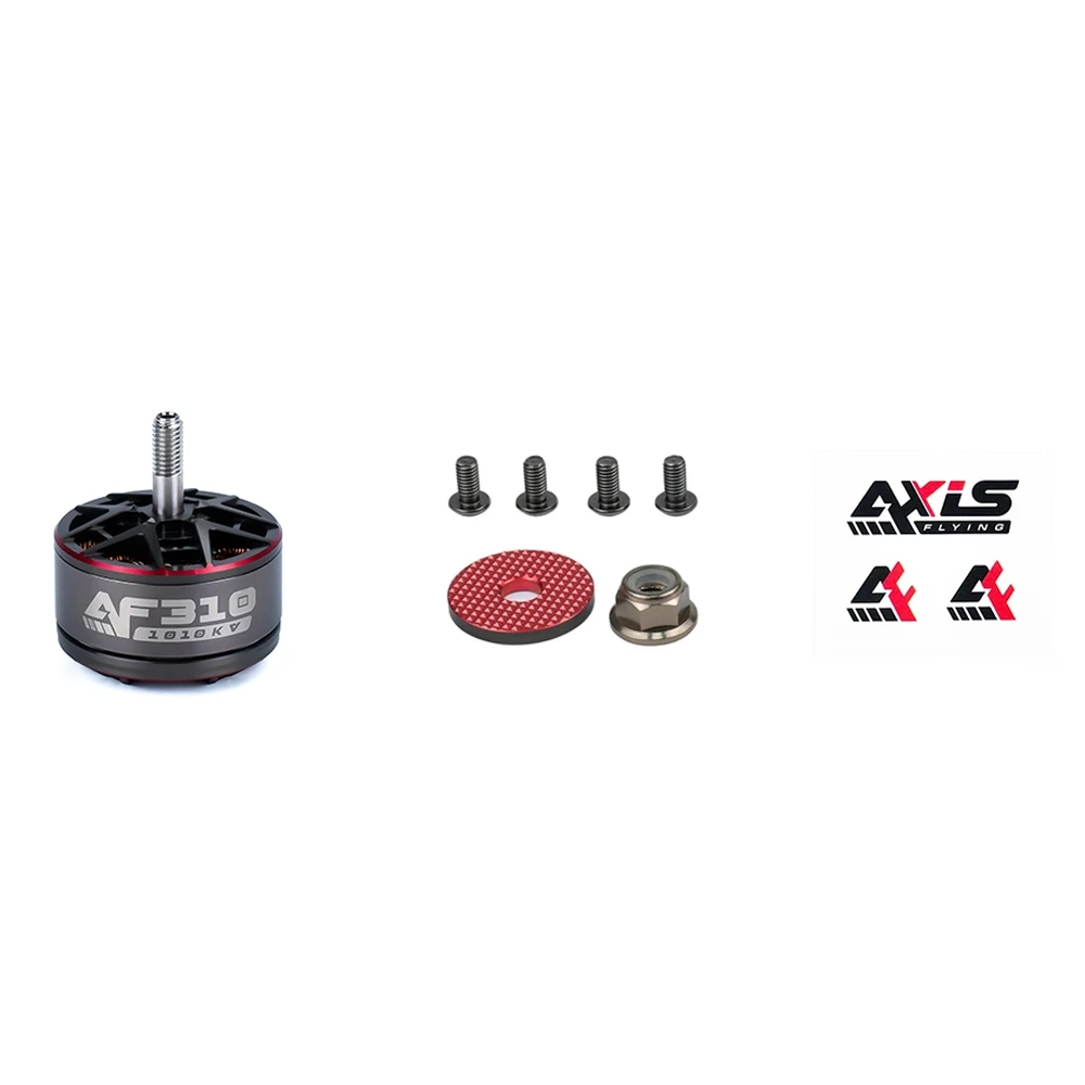 Axisflying محرك بدون فرش ، RC FPV طائرة بدون طيار سينمائية ، 6S M5 رمح ، AF310 ، 1010KV ، 7-9"