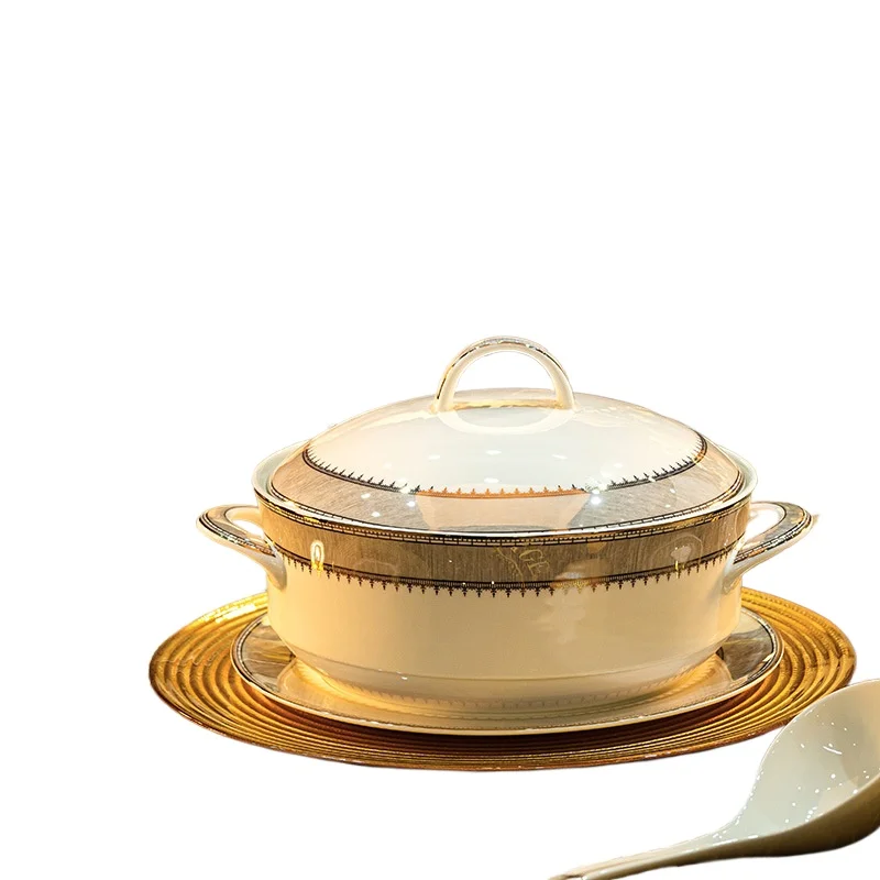 Service de table en porcelaine d'os