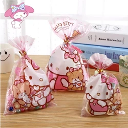 Bolsa de almacenamiento de hello kitty, bolsa con cierre hermético de my melody, bonito anime de dibujos animados, regalo de cumpleaños, gran venta al por mayor