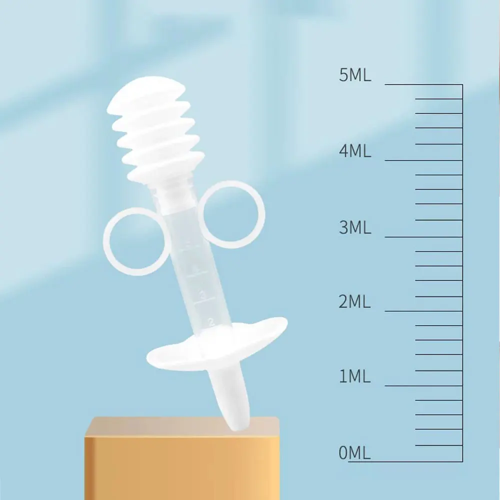 1 قطعة 5 مللي الطفل الطفل الطب موزع أواني قطارة نوع الطب ملهّر للأطفال الرضع السائل إعطاء الطب المغذية #4