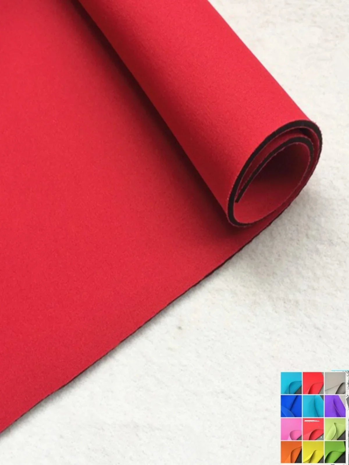 2 مللي متر رشاقته الغوص رغوة المستعبدين النسيج SBR المطاط مزدوجة الجانب تمتد المواد للغوص صدمة حماية ملابس الغوص 50x130 سنتيمتر