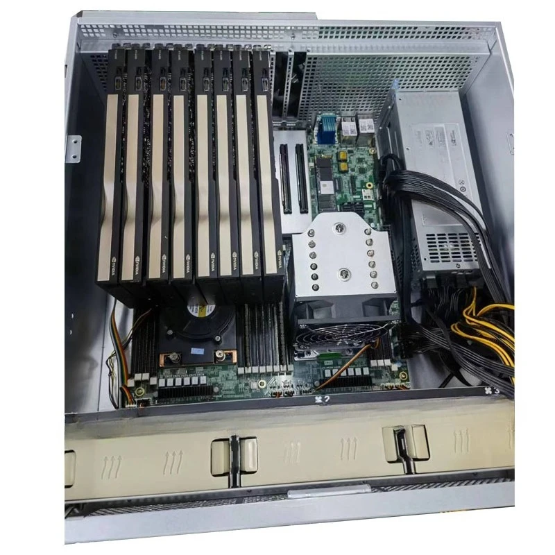 Suitable for 4u single-width graphics card a4000 8 graphics cards, short chassis