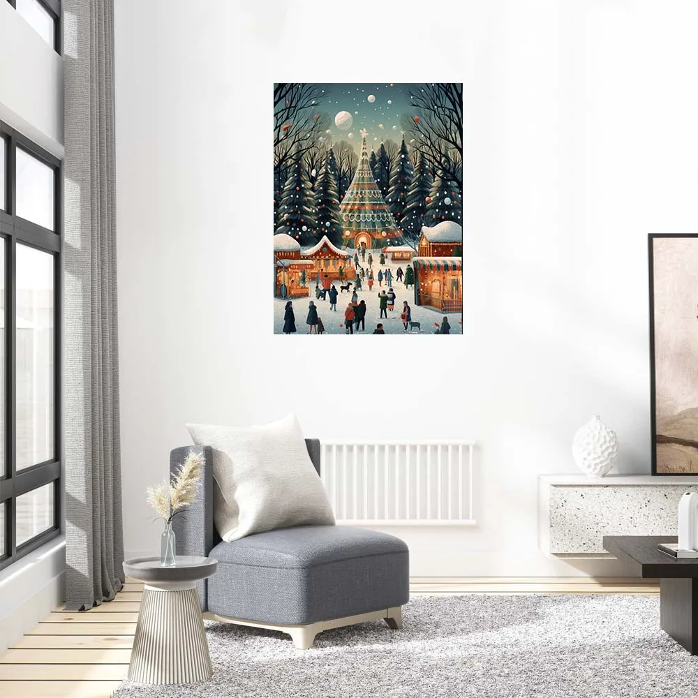 عيد الميلاد لغز خشبي شجرة سعيدة شخصية 3D لغز الكبار الأطفال هدية التعليم ألعاب أطفال لعبة #4