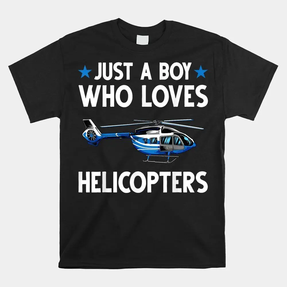 Funny Helicopter Pilot Aviator Retro Vintage Unisex T-shirt Size S-5XL