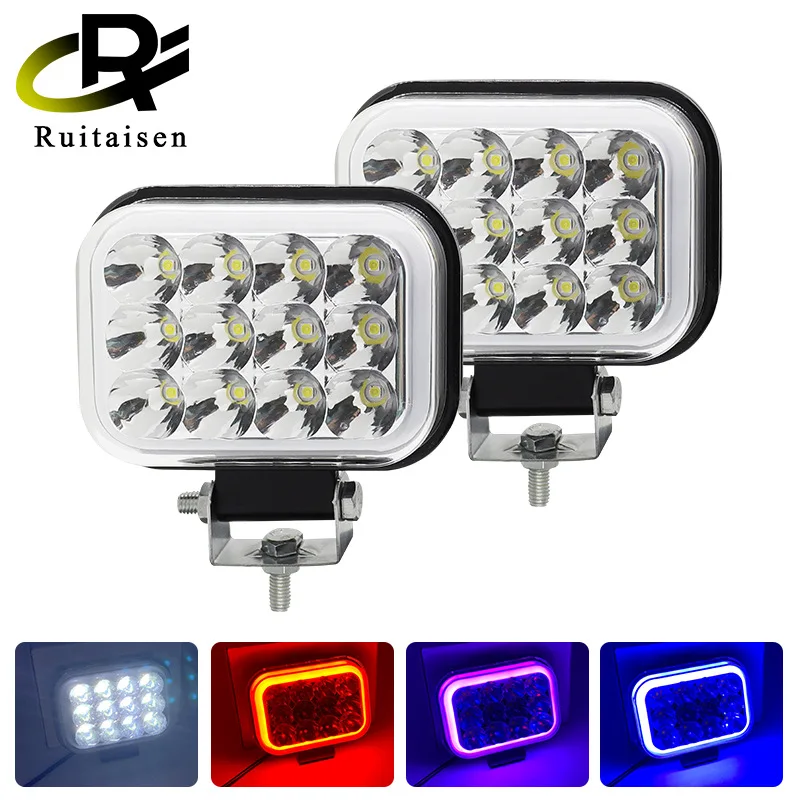 

Ruitaisen 5inch 36W Work Light Accesorios Para Moto Motorcycle Headlight LED Lights for Car Barra LED 4x4 Off Road for Motor ATV