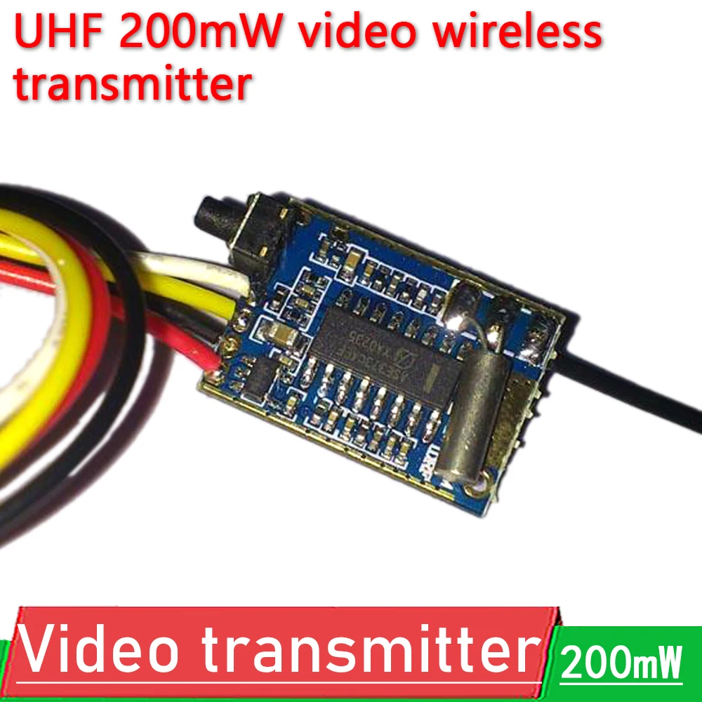 Uhf Wireless Image Audio And Video tv Signal Transmitter Pode Receber Music Image 16ch 360-900mhz