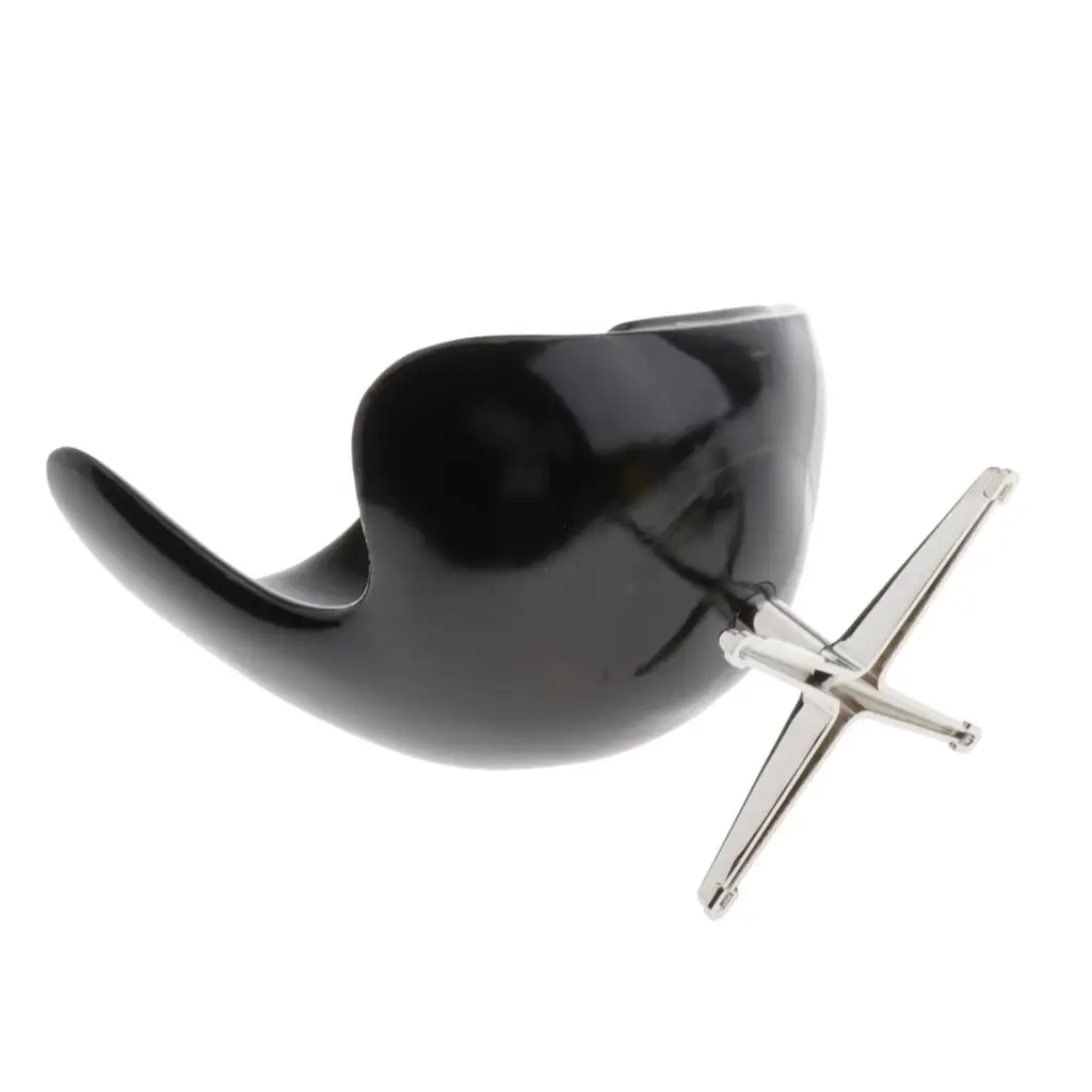 مجموعات أثاث كرسي بلاستيكية أنيقة 1/6 لألعاب بيت الدمى باللون الأسود #4