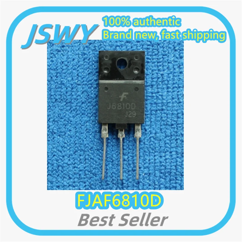 

(10/50 pcs) FJAF6810D FJAF6810 Silk-Screen J6810D TO-3PF MOSFET Original Stock Large Inventory