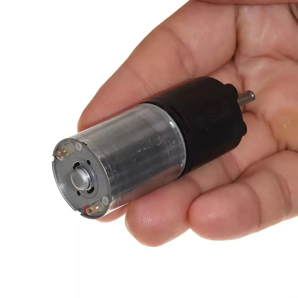 1 PC New 370 Planetary Gear Motor DC5V-12V Gear Box D-axis Smart Trash Can Slow Motor 23RPM-58RPM Gear Motor