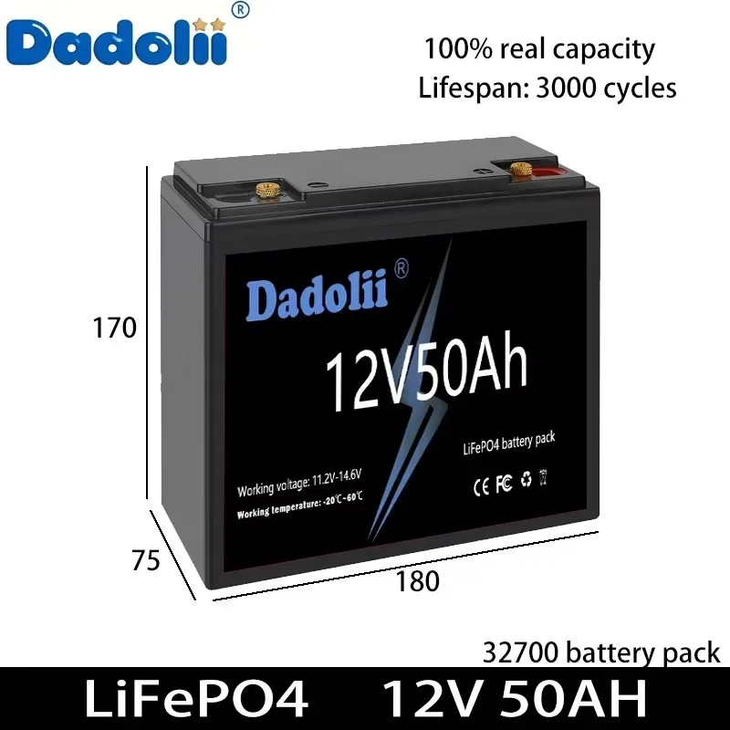 LiFePO4-accu's – 6V 5Ah/8Ah/10Ah voor elektrische auto's voor kinderen, speelgoedauto's, motorfietsen en kinderwagens
