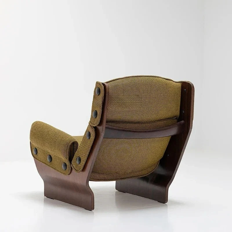 

Nordic Simple Sofa Large And Small Apartment Type Living Room Balcony Leisure Single Fabric Wingback Chair