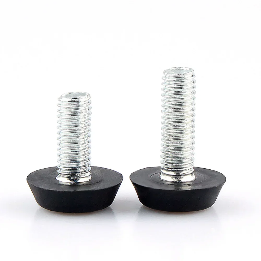 4Pcs M6 M8 Thread Adjustable Furniture Levelers Leveling Feet Screw in Chair Feet