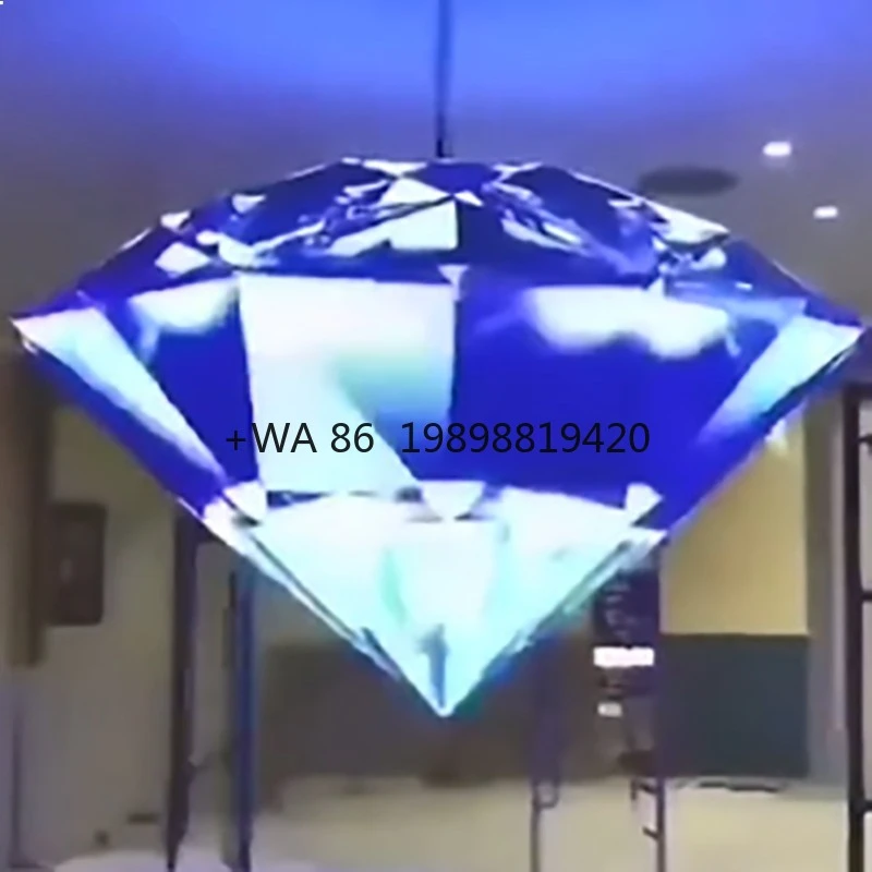 Diamond LED DJ Booth Full Color Irregular Shape Cool LED Dj Booth Booth LED Display