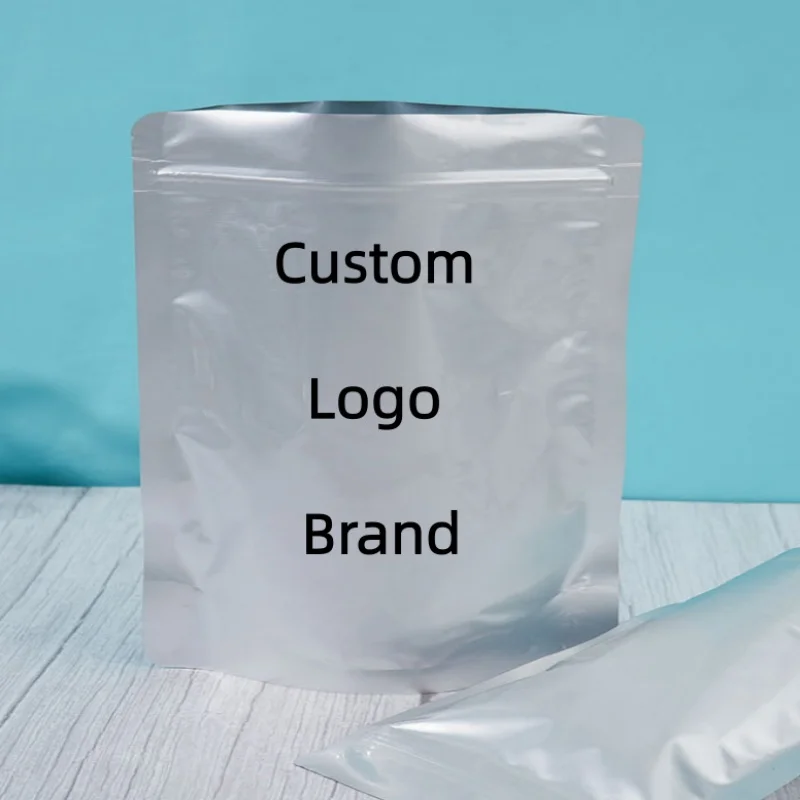 

Stand-up Aluminum Foil Ziplock Packaging Bag DIY Matcha Cocoa Tea Snack Candy Coffee Sugar Spice Oilproof Storage Pouches