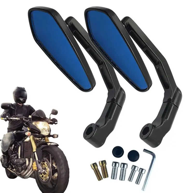 

1 Pair Motorcycles Rearview Mirror Side Mirror Scooter Modification Mirror For Safety View Motorcycle Accessories
