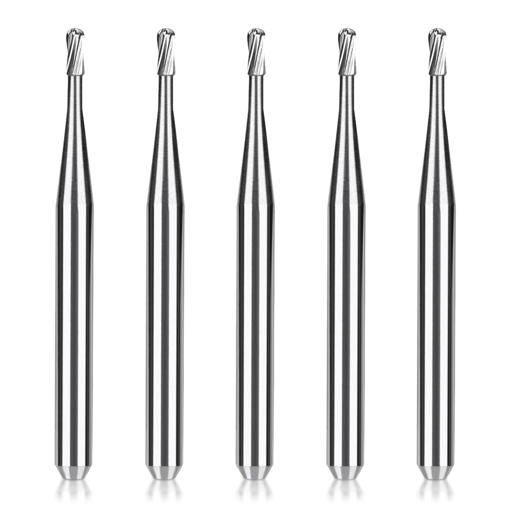 10pcs/Pack FG-330 Dental Tungsten Carbide Bur Drill Round Type For High Speed Handpiece Dia.1.6mm