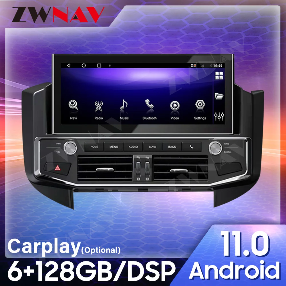 

12.3" Car Radio For Mitsubishi Pajero Sport V97 V93 Rockford GPS PX6 Tesla Carplay Android 10 Car Multimedia