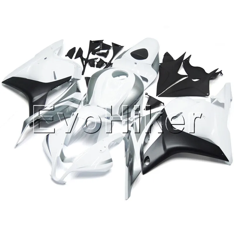 injection Fairings kit for CBR600RR 2009 2010 2011 2012 F5 black white CBR600 RR 09 12 ABS plastic motor Fairings kit