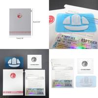 E21E Esports Tiger ICE Mouse Skates Feet for Xtrfy MZ1 Wireless Mouse Glides Curved Rounded Edges White- 1 Pack