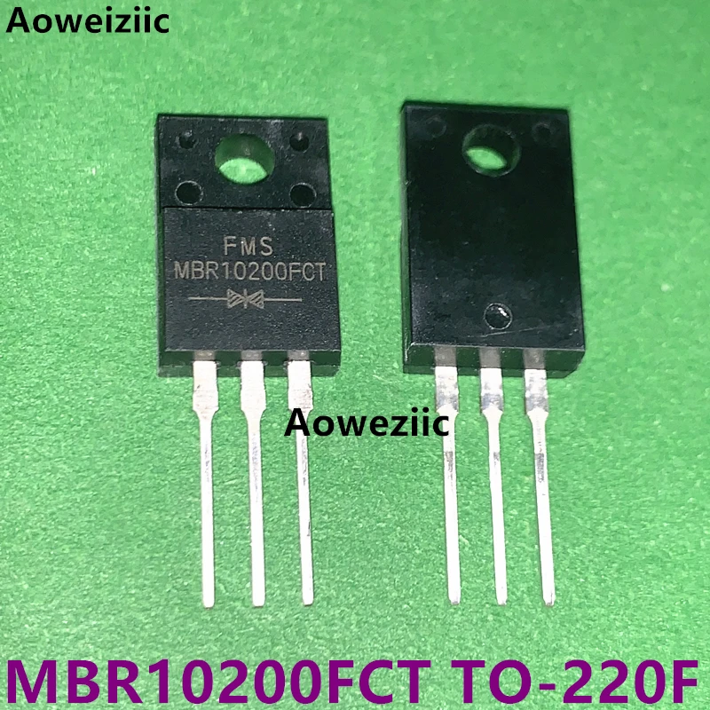 MBR10200FCT TO-220F voltage 200V current 10A Schottky diode brand new