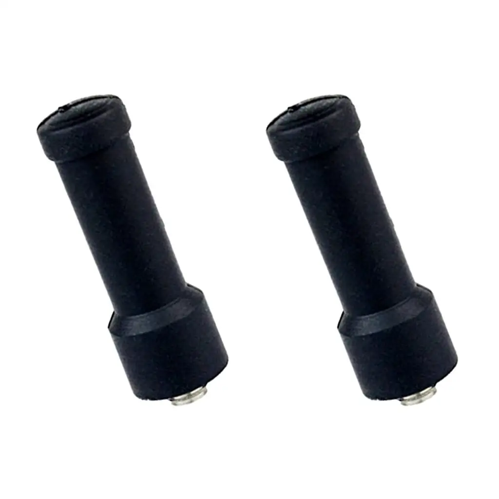 2pcs Universal Two Way Radios Antenna, 4cm Mini Short & Soft UHF SMA-F Female