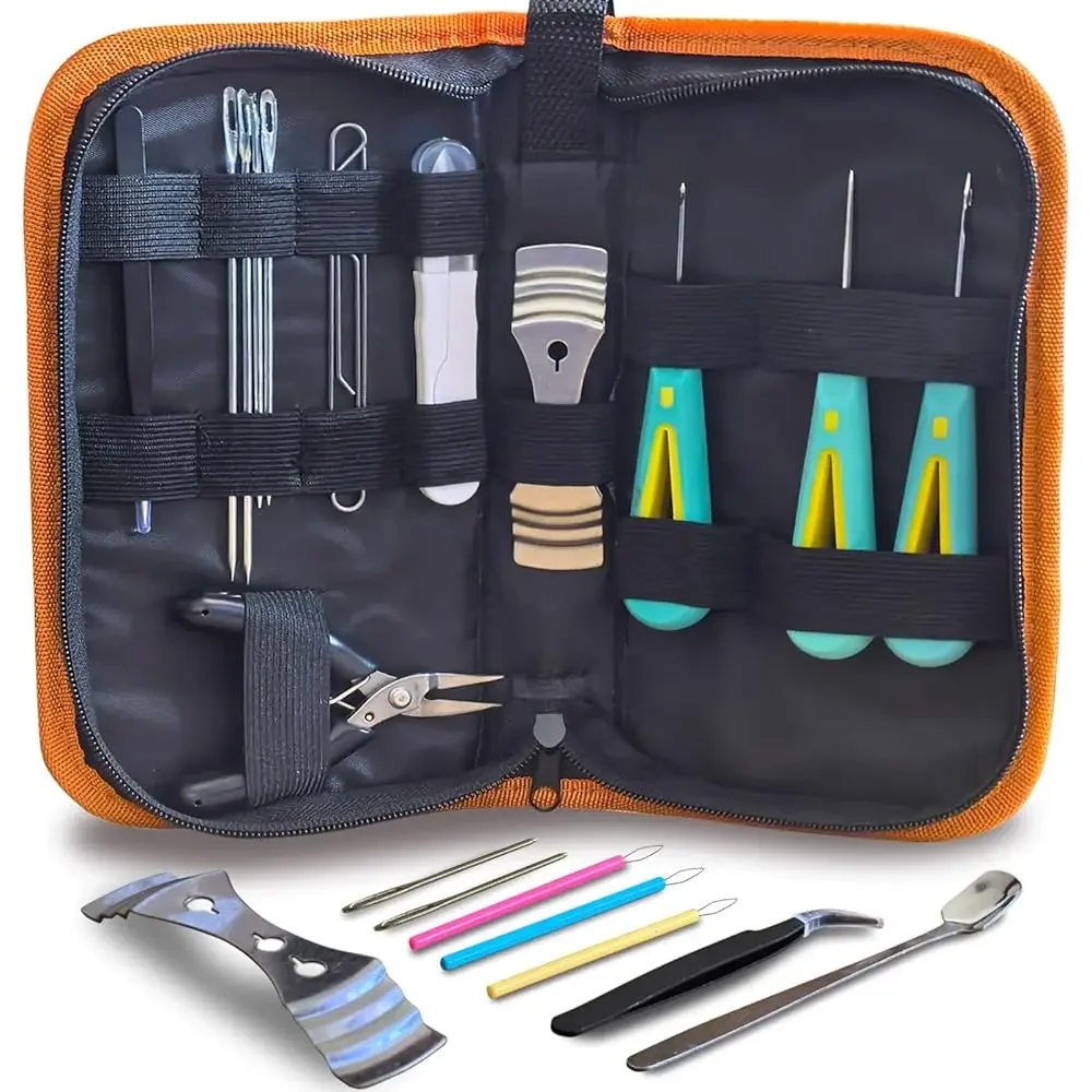

Candle Making Kit for Adults Beginners with Storage Bag, Candle Making Supplies Used for Punching and Inserting Candle Mold W