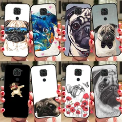 Pug Dog Case For Redmi Note 8 9 10 11 12 Pro Plus 10S 11S 12S Cover For Redmi 9C 10A 10C 12C Coque