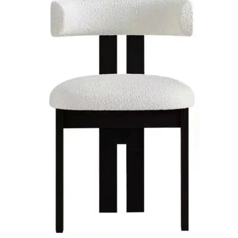 

Chairs, Nordic Dining Solid Wood Home Antique Soft Bag Dressing Chairs, Designer Minimalist Hotel Restaurant Chairs Dining Chair