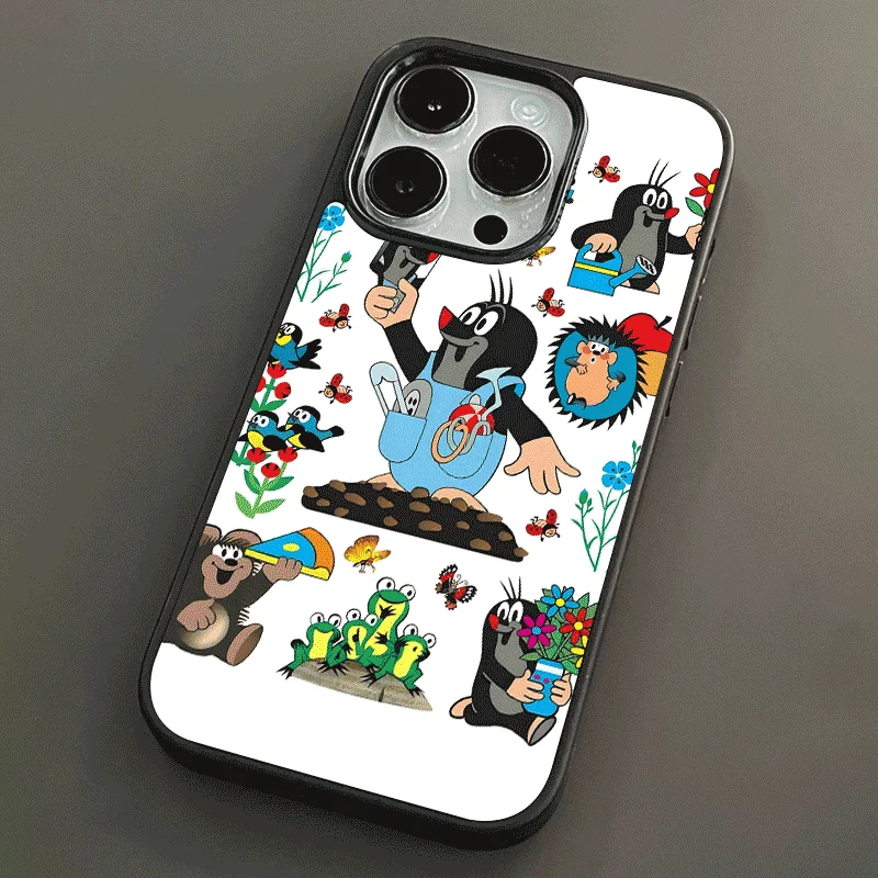 Cartoon Stripes Penguin White Protection Cute Case for IPhone 15 14 13 Pro Max Back Phone Cover for 12 11 Pro Max XR XS MAX Capa