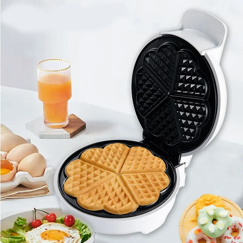 Waffle Maker Iron Portable Pancake Cake Biscuit Making Tools Baking Mold Dessert Breakfast Light Food Machine 220V