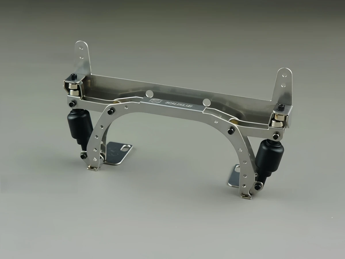 Scaleclub All-Metal Cab Lock Latch, Quick-Release Simulation Front Buckle for 1/14 Tamiya Tractor Dump Truck