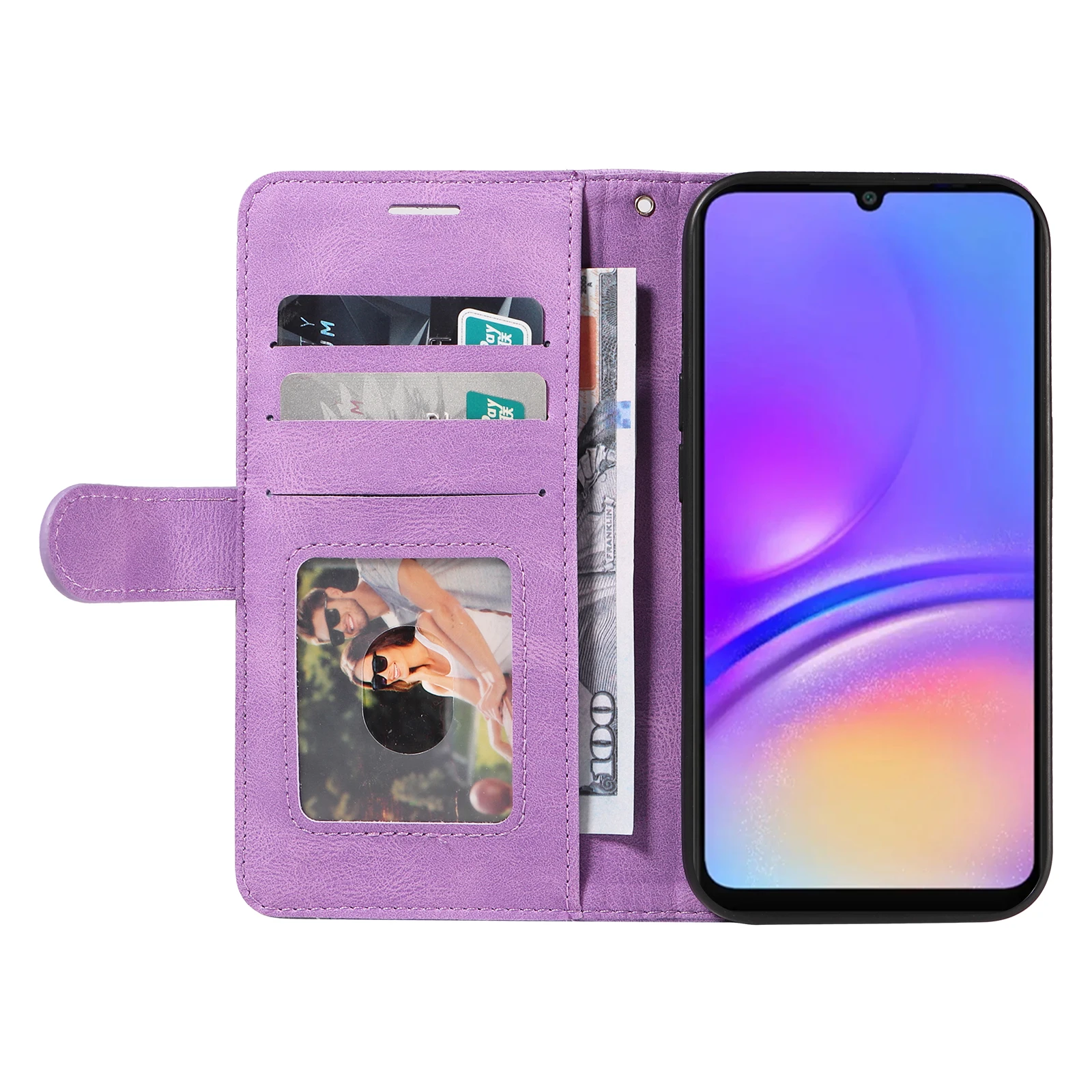 CxdMagnetic Wallet Case for Samsung GalaxyA05 A05S A12 A13 A14 A15 A22 A23 A25 A24 A32 A33 A35 A42 A52 A72 A73Leather Flip Cover #5