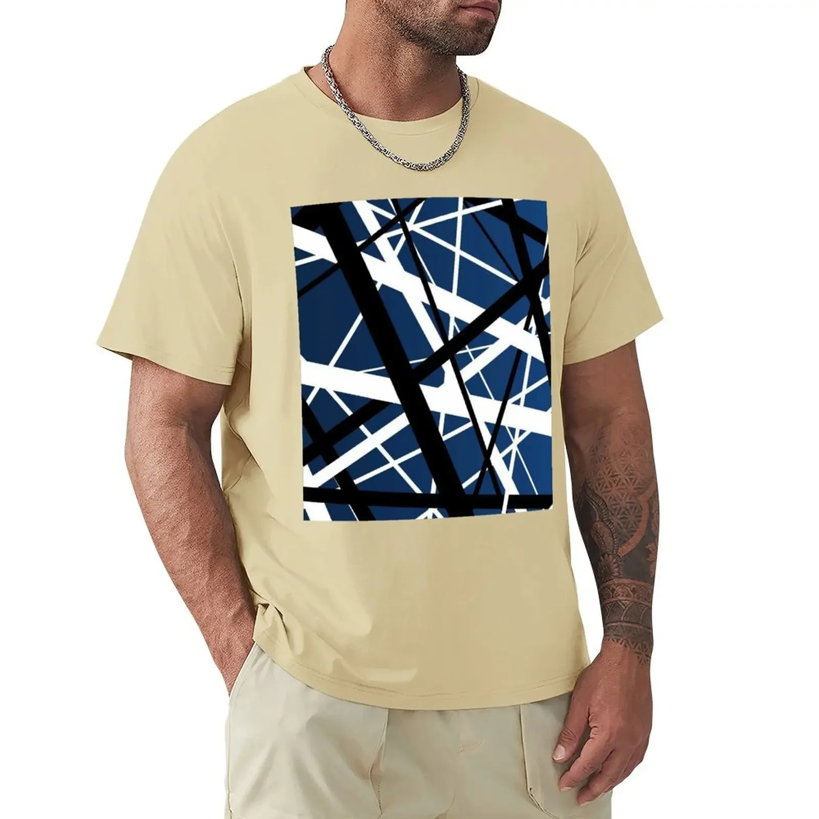 EVH T-Shirt Aesthetic clothing summer tops mens t shirts pack heavyweight Round Neck graphic harajuku men clothing New Arrival image 4