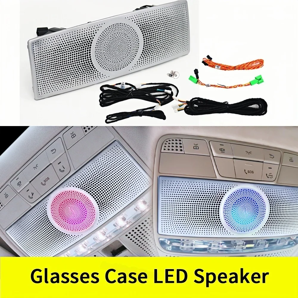 Für Benz C GLC Klasse Coupé W205 X253 C43 C63 2015-2021 3/12/64 Farben LED Ambientebeleuchtung Turbinen-Auslassdüse Auto-Zubehör – Detail 29
