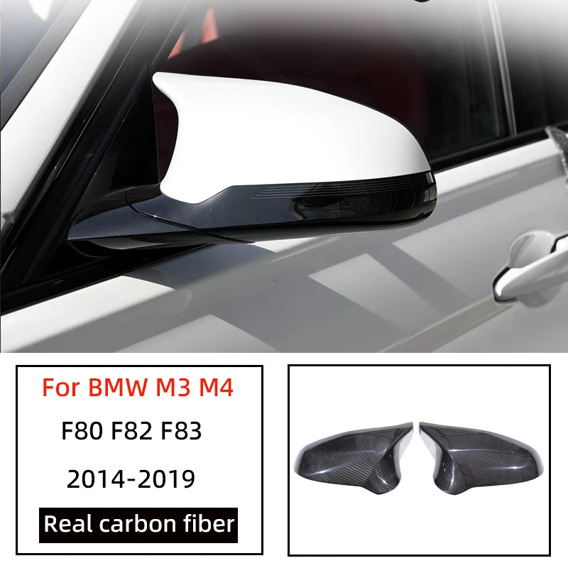 For BMW M2 M3 M4 M8 X3M X4M X5M X6M gear head cover gear handle head decorative cover Real carbon fiber Auto parts (G chassis)