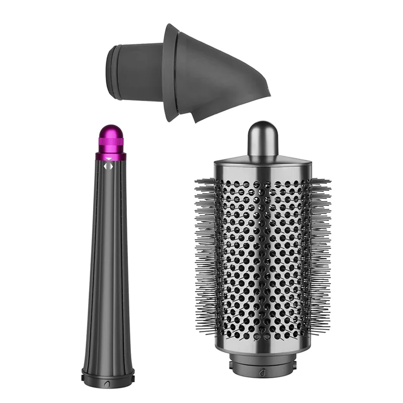 

BAAN-Конический ствол для завивки волос и большая круглая щетка с адаптером для фена Dyson HD01/HD02/HD03/HD04/HD07/HD08/HD15/HD16