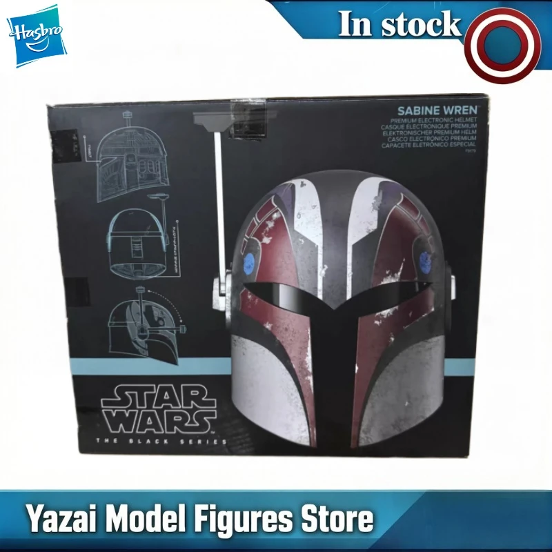 Original Hasbro Star Wars THE BLACK SERIES SABINE WREN Real Person Wearing Helmet Action Figure Model