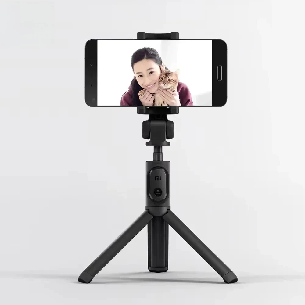 

Original Xiaomi Foldable Tripod Monopod Selfie Stick Bluetooth With Wireless Button Shutter Selfie Stick For IOS/Android/Xiaomi