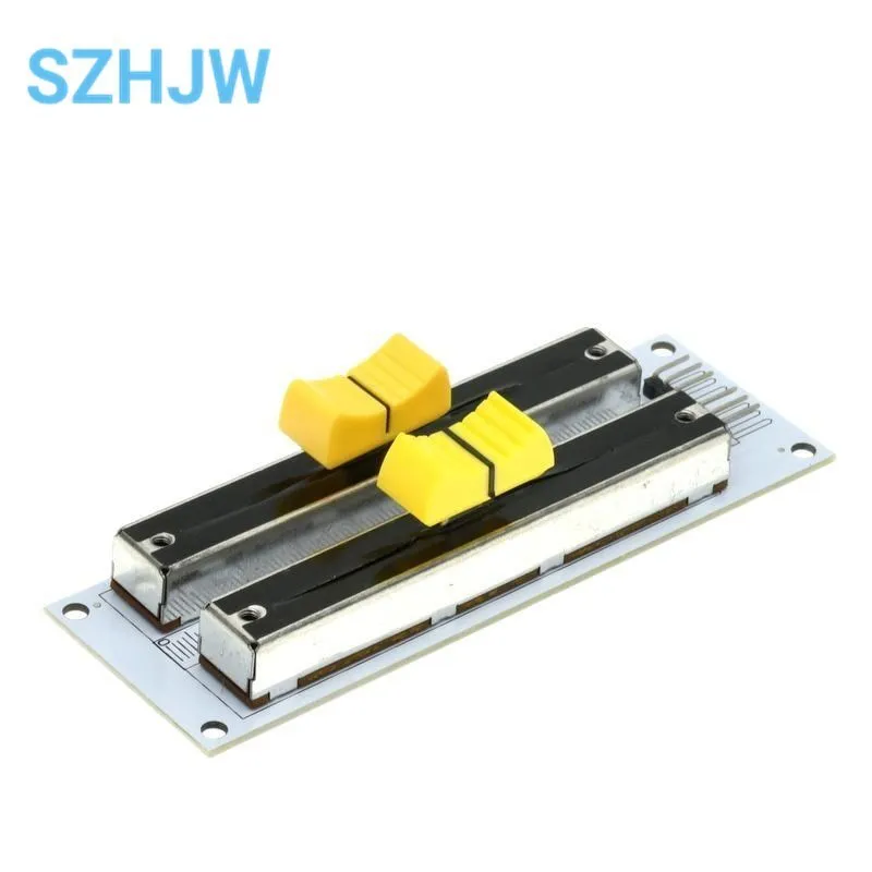 Double Row Slide Potentiometer 10K Linear Sliding Resistance Analog Sensor Module For Arduino Mixer Electronic Building Block