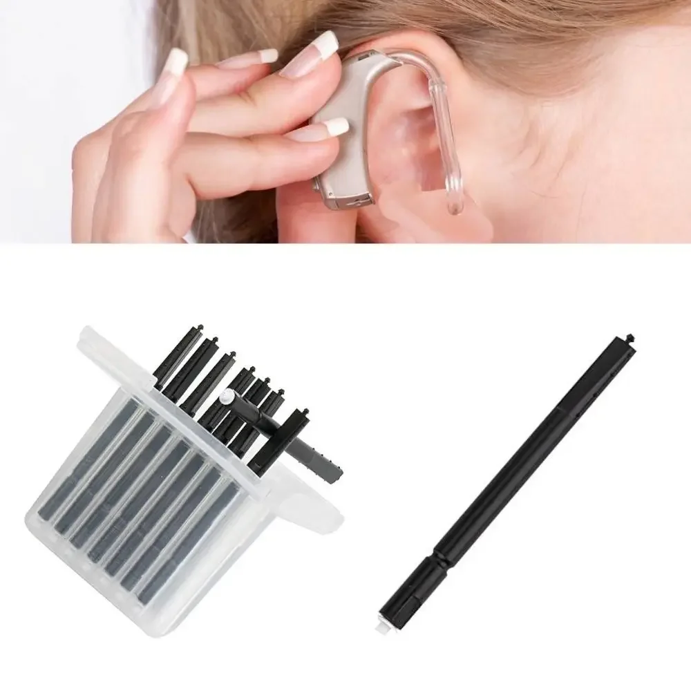 فلتر حماية شمع مساعد للسمع لمصائد شمع Phonak وWidex وResound ملحق مجموعة التنظيف الشفاف #5