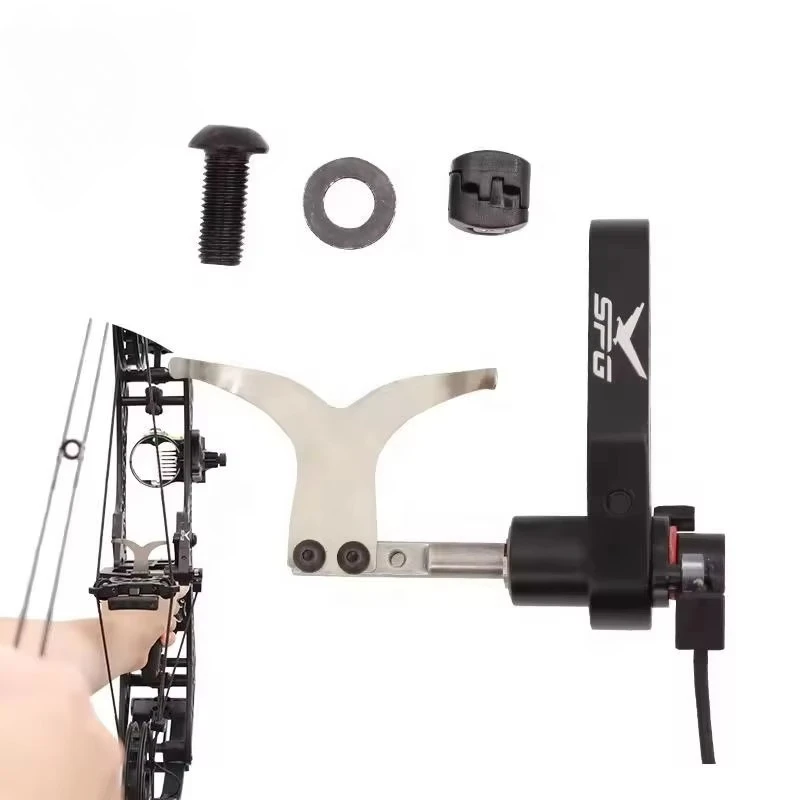 Metal Fox Drop Away Arrow Rest Adjustable Fall Away Arrow Rest for RH LH Compound Bow Use Outdoor Hunting Archery Equipment