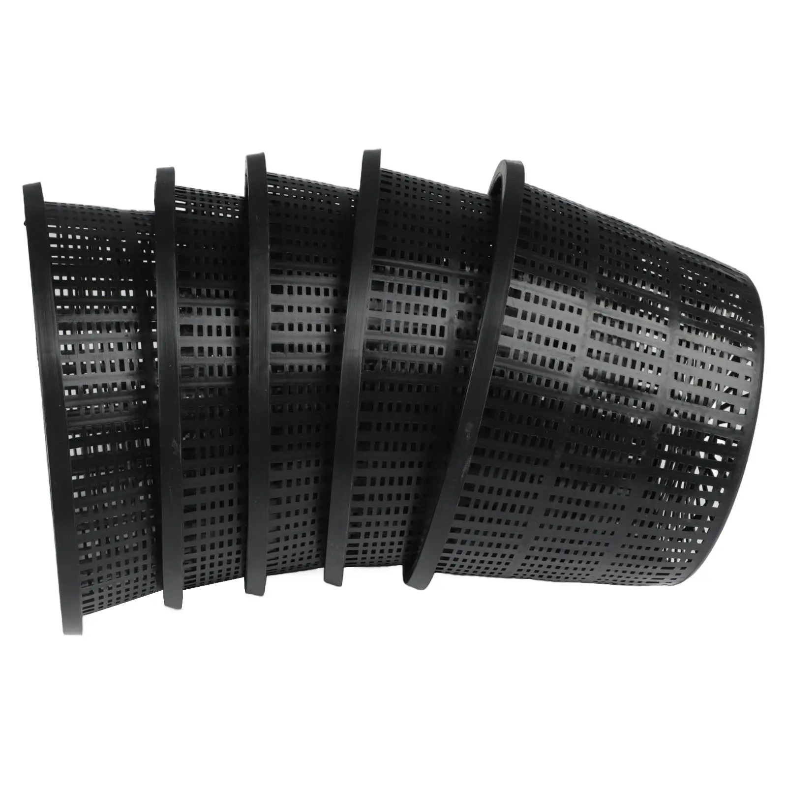 

Large Aquatic Plant Basket Garden Net Baskets Height 5 Inches Aquatic Net Pots Dense Mesh Holes Multipurpose Application