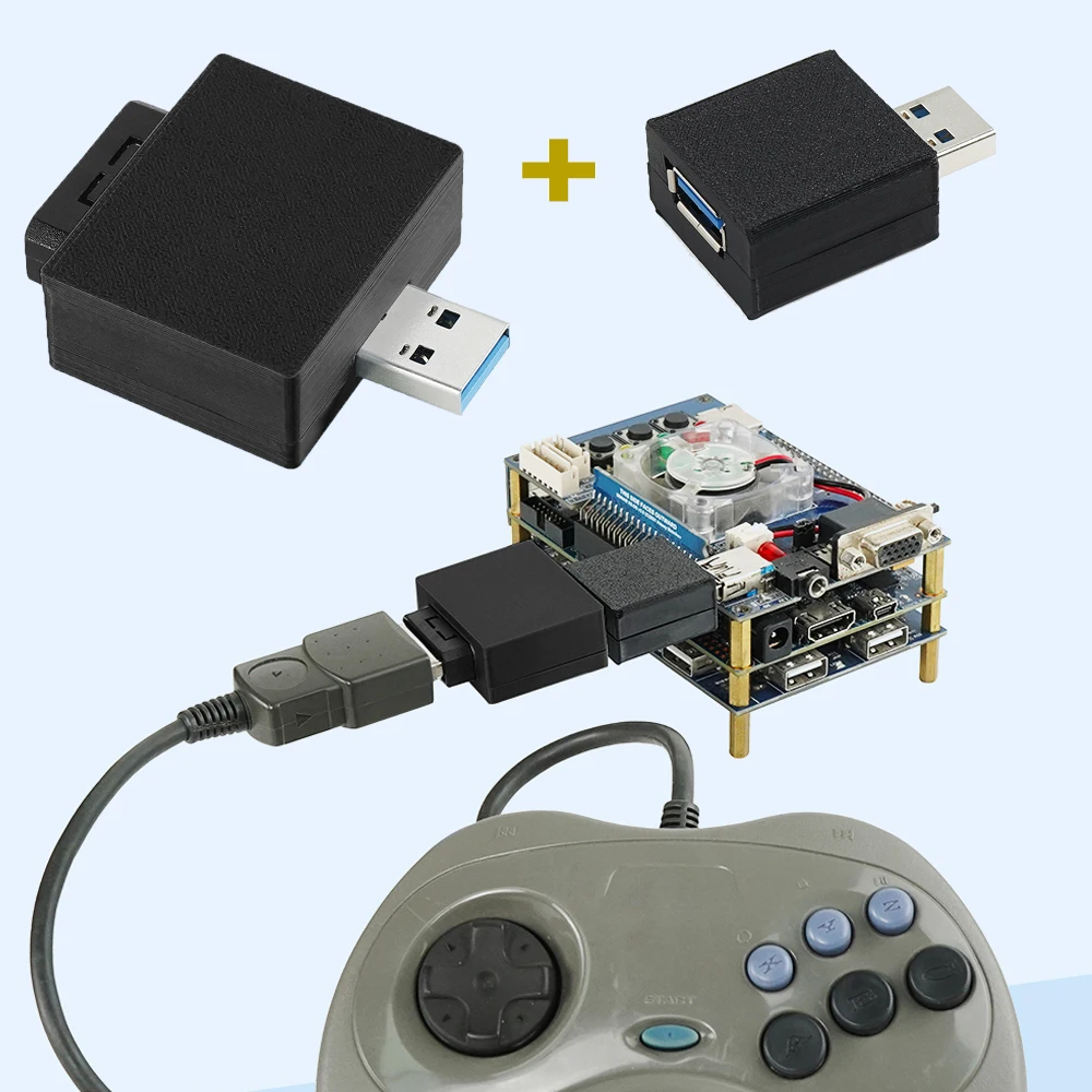 

Bitfunx Mister SNAC Adapter for SS Saturn Controller for MisterFPGA IO Board